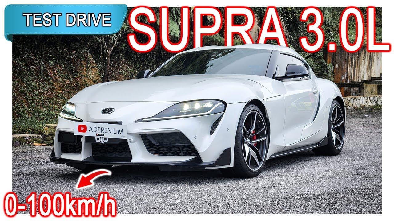 Part 1/2 | A90 Toyota GR Supra 3.0L | Malaysia #POV [Test Drive] [CC Subtitle]