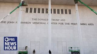 News Wrap: Judge orders Kennedy Center to remove Trump's name from building