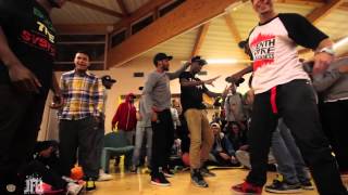 Warriorz Bad Machine vs J.Desty (Loonatics) | Semifinals Krump | J.F.B.* Battle ZON'A'RISK 2013