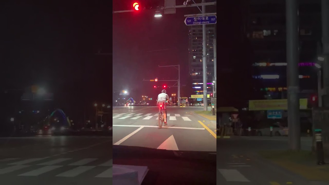 자전거 신호위반