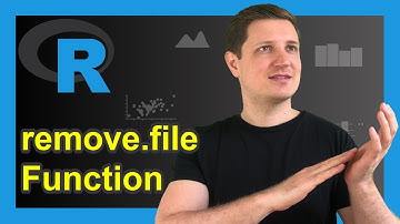How to Delete a File Using R (Example) | file.remove Function Explained | setwd() | TXT, CSV & XLSX