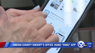 Oneida County Sheriff's Office using Ring app to try and reduce crime