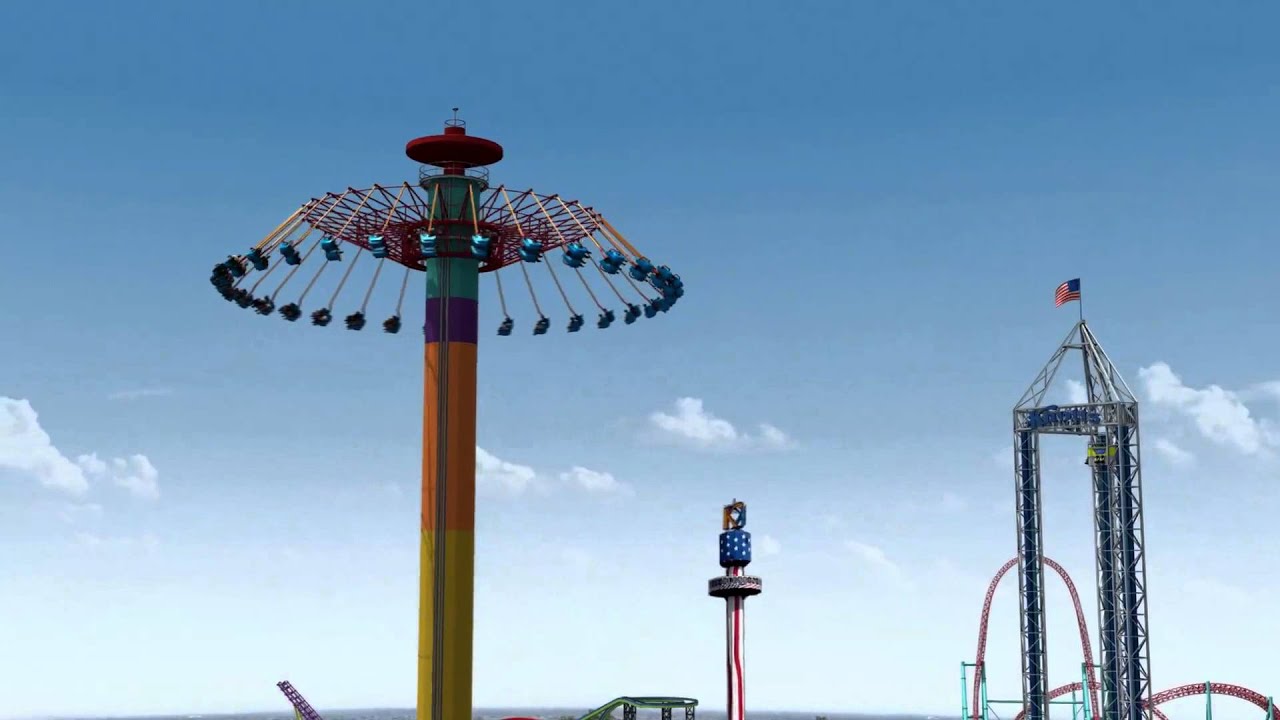 WindSeeker Knotts Berry Farm YouTube