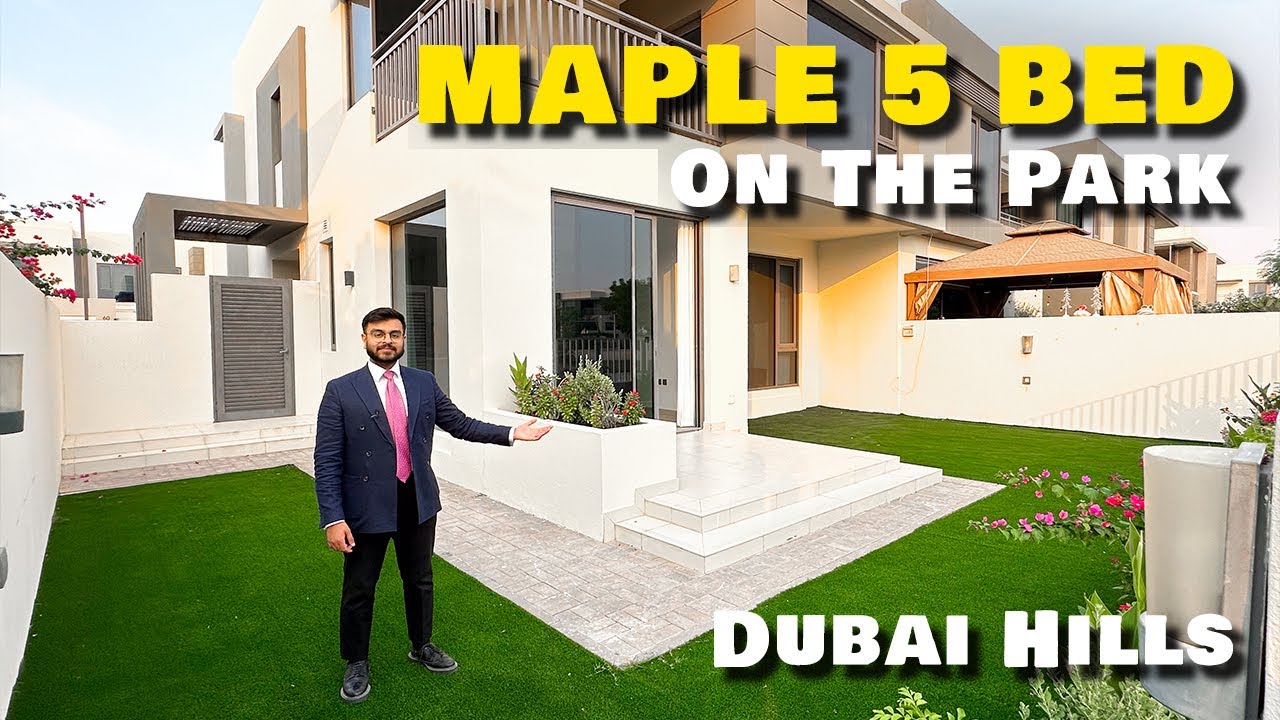 5 Bedroom Maple Townhouse Tour - Dubai Hills Estate