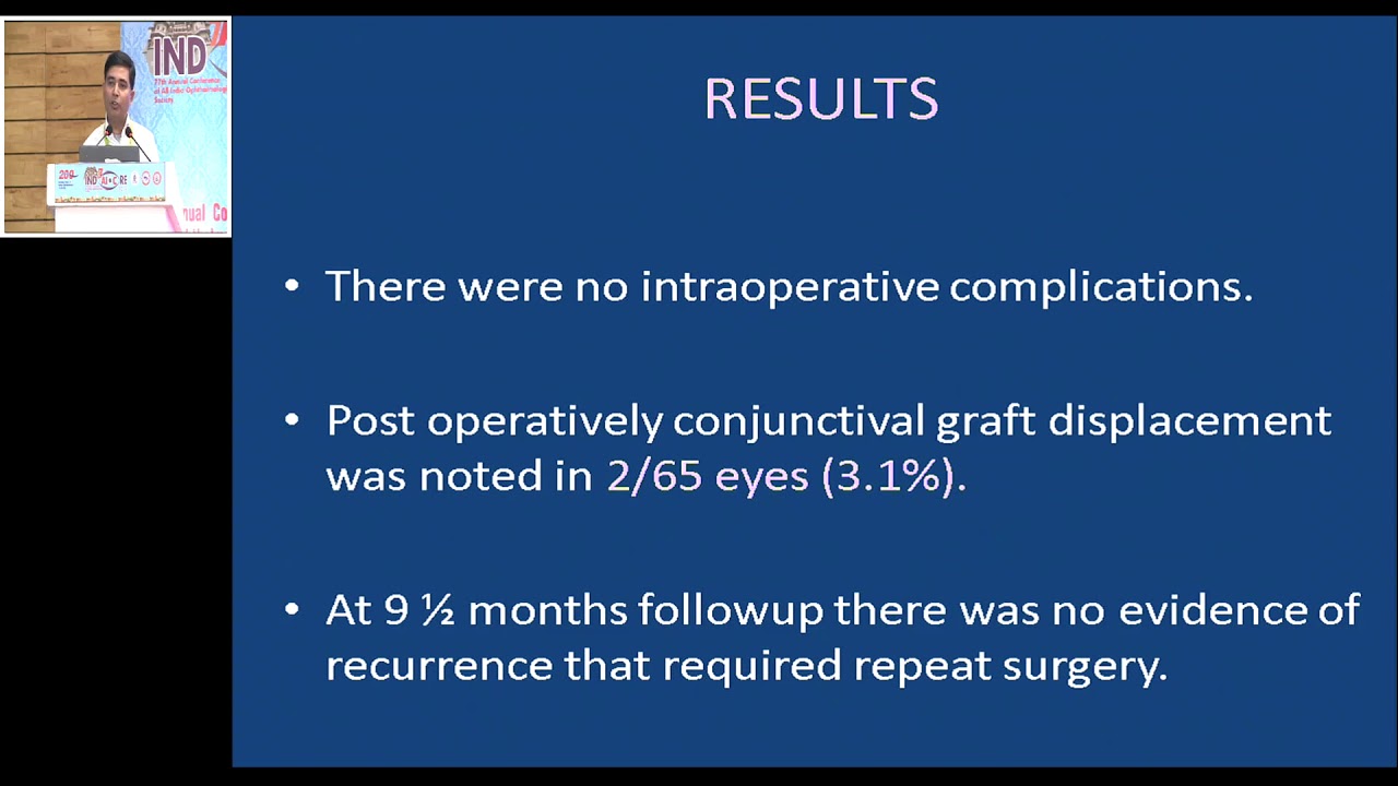 AIOC2019 GP30 Topic Suture Vs Glue Vs Haem in Pterygium Surgery Dr