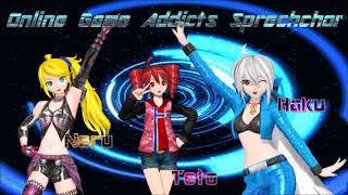 [PD FT] Online Game Addicts Sprechchor [Akita Neru, Yowane Haku &amp; Kasane Teto] (Audio)