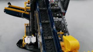 Schaufelradbagger Lego Technik In Aktion