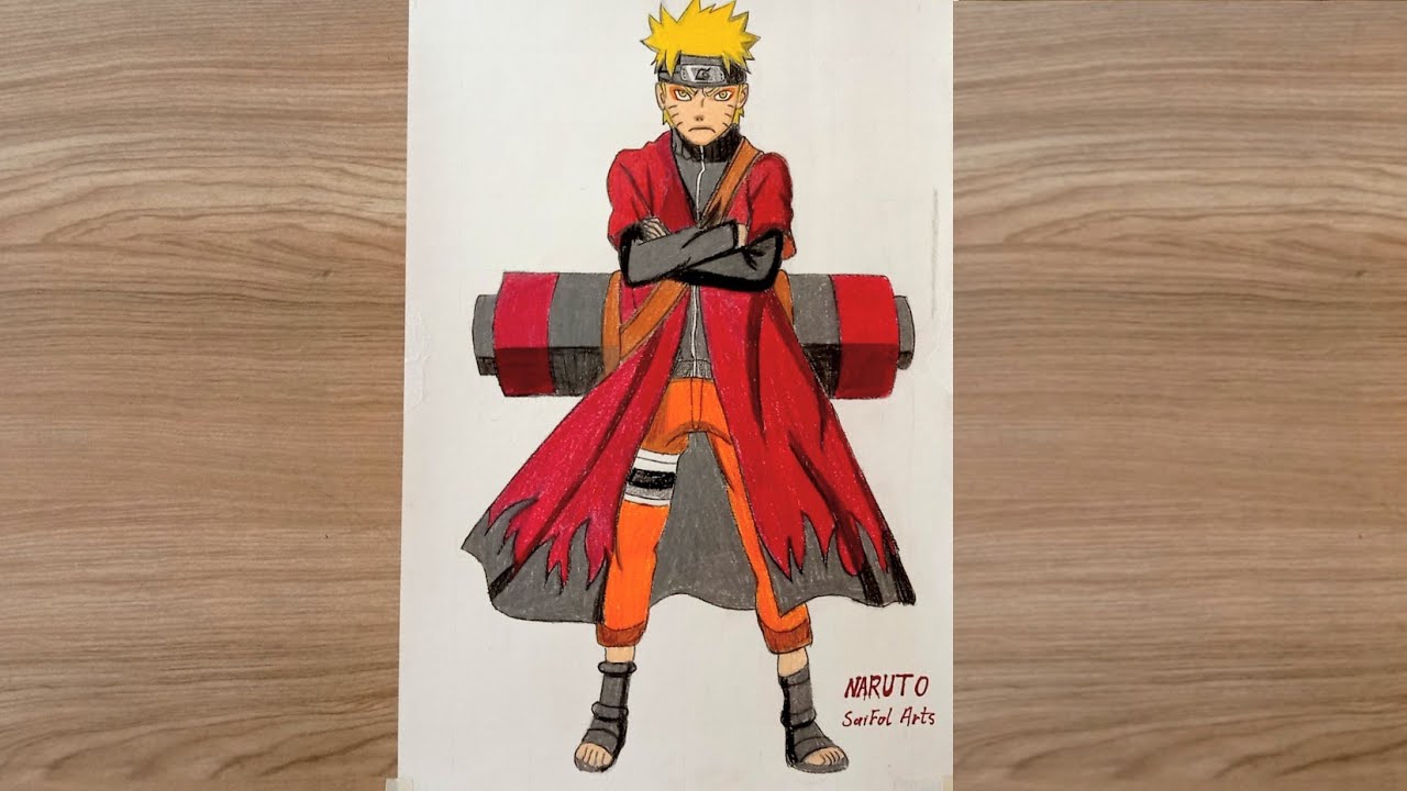 HOW TO DRAW NARUTO FULL BODY