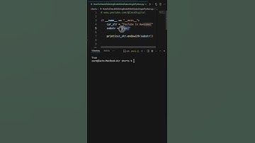 How To Check If A String Ends With A Substring In Python