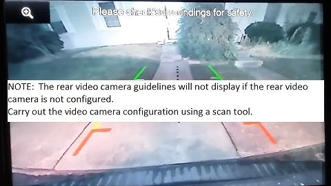 2011 - 2015 Ford Explorer Rear Camera Reconfiguring Reprogramming using Forscan