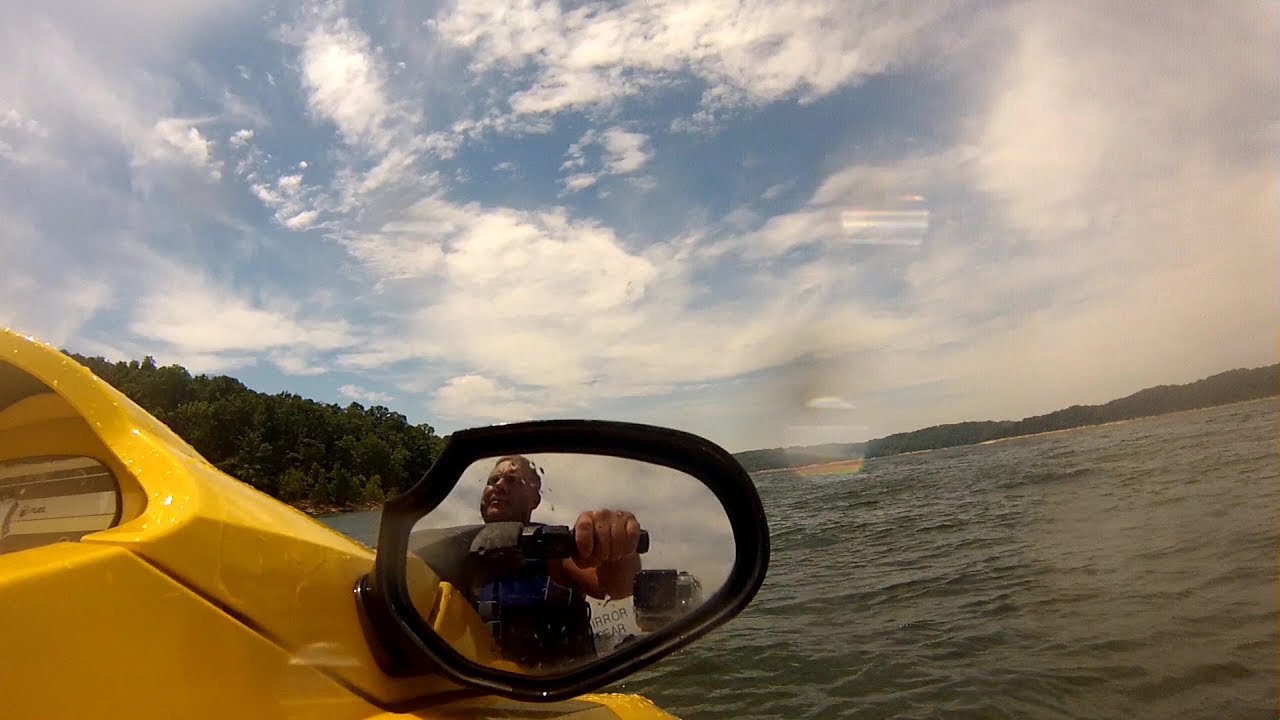 Jet Ski on Rough Water Lake Monroe YouTube