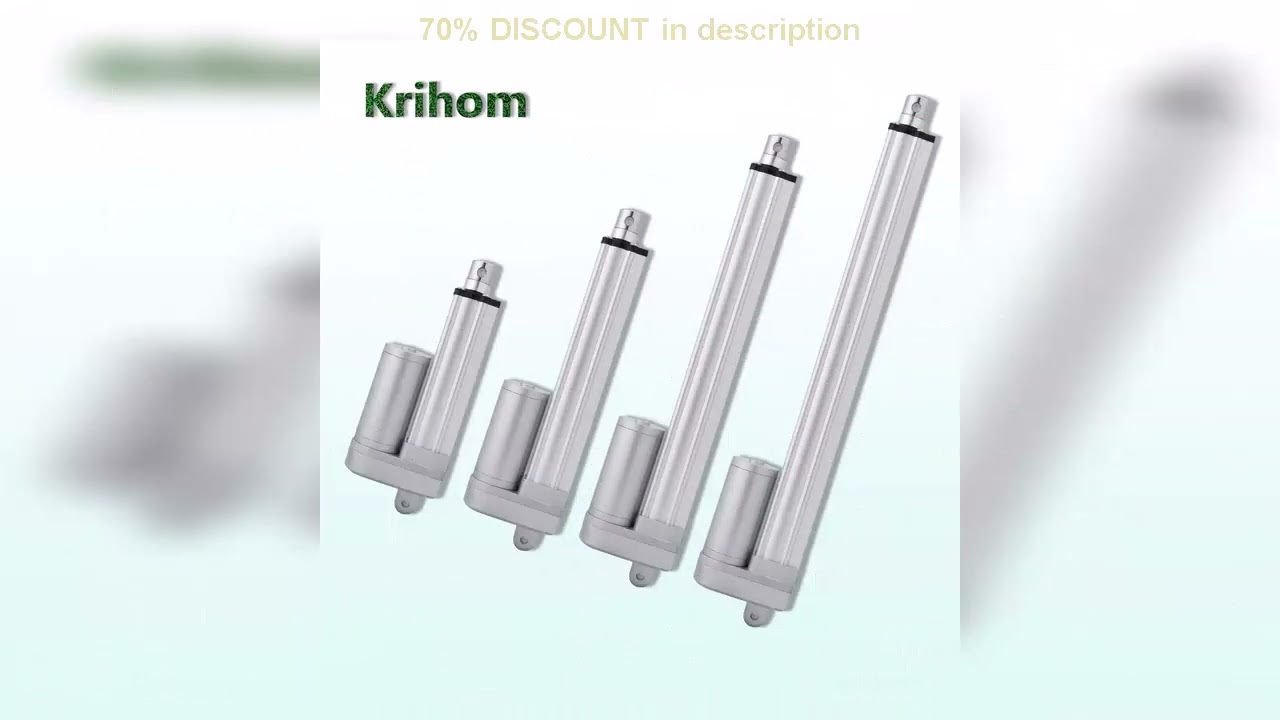 Why Everyone’s Talking About This Product! Krihom Linear Actuator 2000N IP65 12V 24V 50mm 100mm 30
