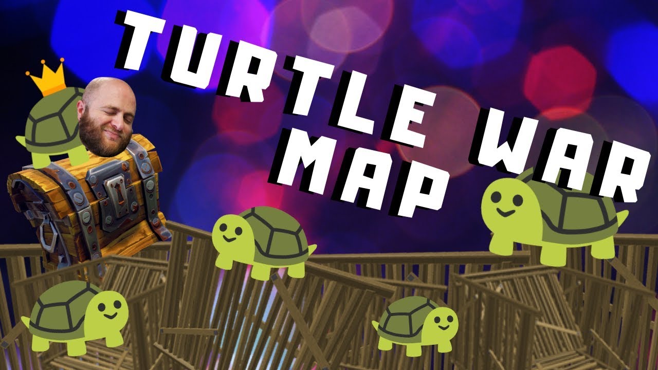 Fortnite Turtle War Arena Map - 16 Player Siphon Blue Weapons