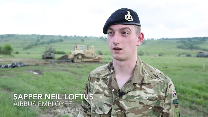 Reserve Forces Day Sapper Neil Loftus Airbus Emplo...