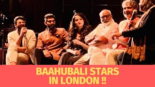 Baahubali Stars in London || Darling Prabhas, Sweety Anushka & Rana in London || LONDONSitralu