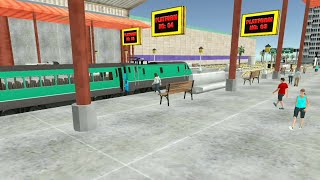 Train driving game | best passenger train drive game | train driving simulator 3D game | gampno play screenshot 4
