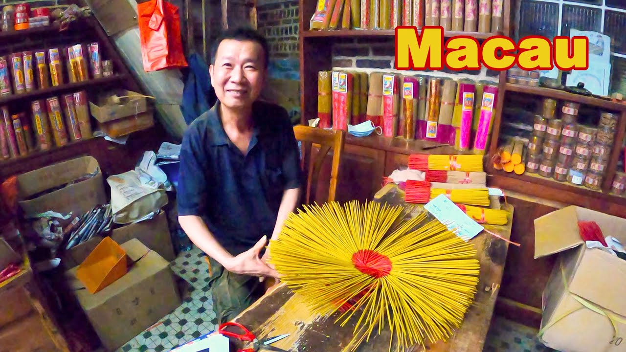 Macau People  - The Joss Stick Maker