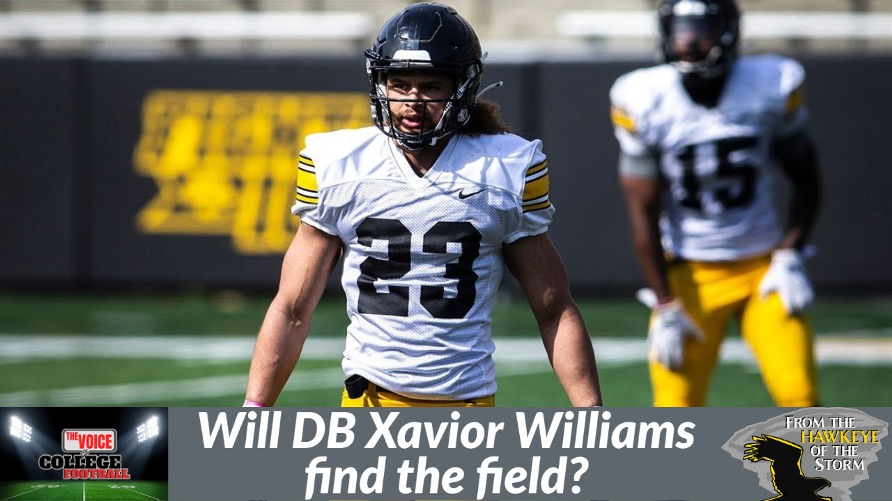 Hawkeye DB Xavior Williams looking to make impact in Big Ten Coach