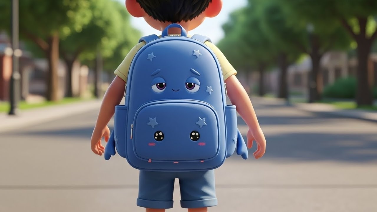 The Backpack That Felt Too Heavy🎒| Kids Moral Story About Sharing Feelings | Heartwarming Kids Story