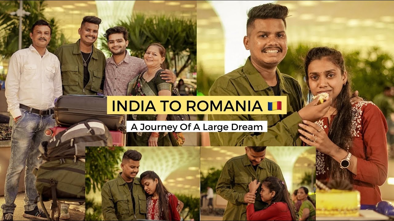 INDIA TO ROMANIA🇷🇴| JOURNEY VLOG | VLOG 04 | LARGE DREAM COME TRUTH | KAMAL MALI