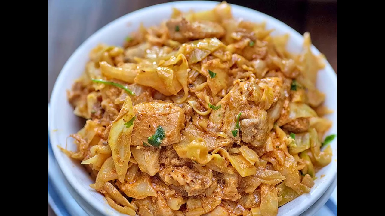 Creamy Cabbage and Chicken YouTube