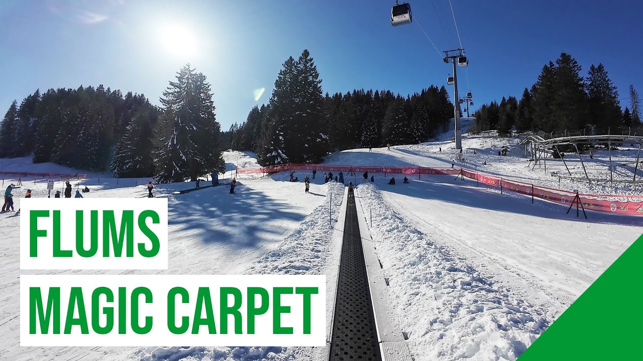 Flumserberg, Magic Carpet 🟢 GREEN - GRÜN (Übungsland Tannenboden) #2 🇨🇭