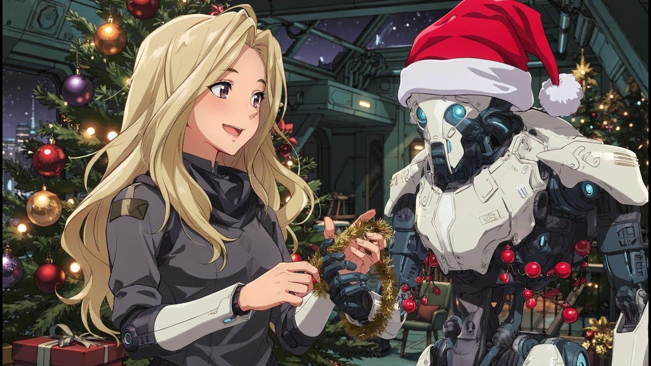 The Last Delivery: A Cyberpunk Christmas Story