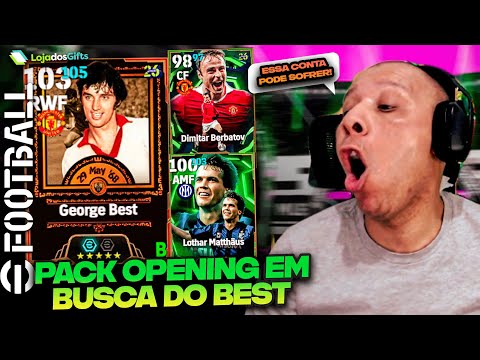 eFootball 2026 | PACK Opening em BUSCA do BEST! Konami FEZ o JOAIMA FC SOFRER ?