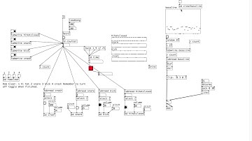 PureData DrumMachine Improv Patch Demonstration
