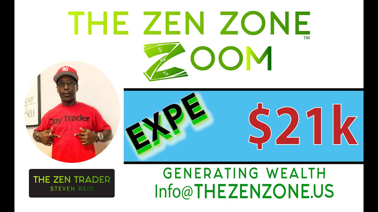 The Zen Zone Zoom Live Trading w/Steven Reid ftnt panw nvda expe 