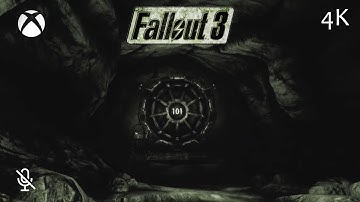 Fallout 3 Gameplay, Part 1: Welcome to the Capital Wasteland (4k | Xbox One X)
