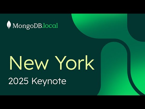 MongoDB Local NYC 2025 Keynote Post Show Interviews