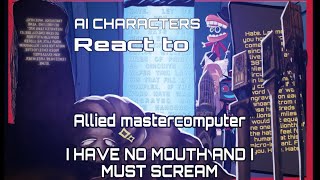 FANDOMS REACT TO AM (I HAVE NO MOUTH AND I MUST SCREAM) #ihnmaims #gachalife2 #fandomsreact