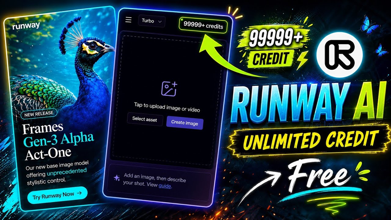 Runway AI 💯 FREE Trick | Runway AI Se Unlimited Free Videos Kaise ...
