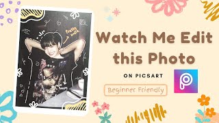 Tutorial Coret - coret Aesthetic di Picsart Cuma 4 Menit!! screenshot 4