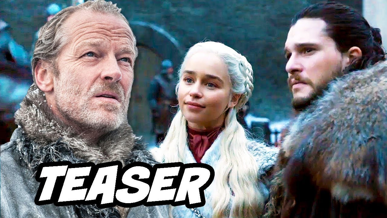 Game Of Thrones Season 8 Teaser Daenerys Targaryen And Jorah