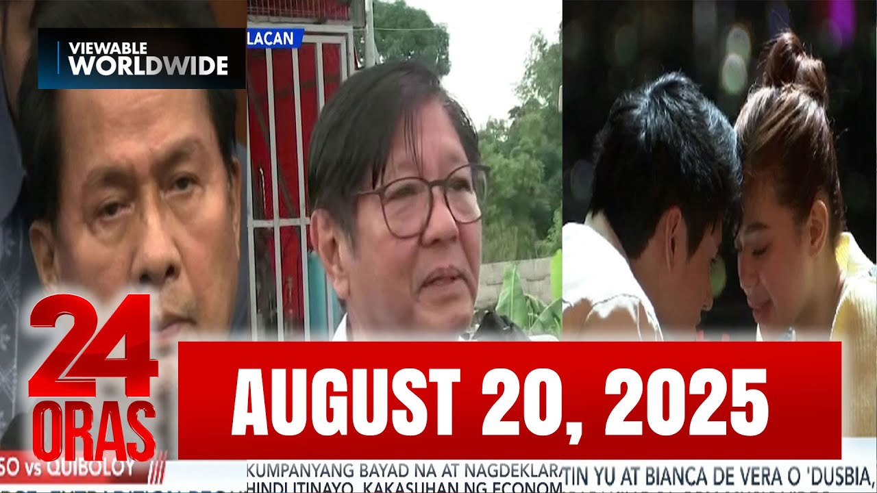 24 Oras Express: August 20 2025 [HD]