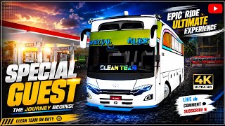 SPECIAL GUEST BUS LIVERY// BUSSID 2026 screenshot 1