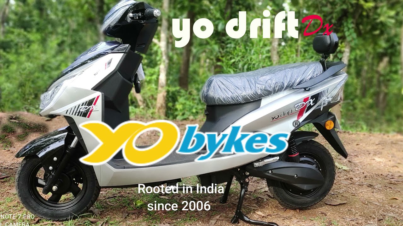 Best Electric Scooty in India | Yo Bykes Yo Drift Dx