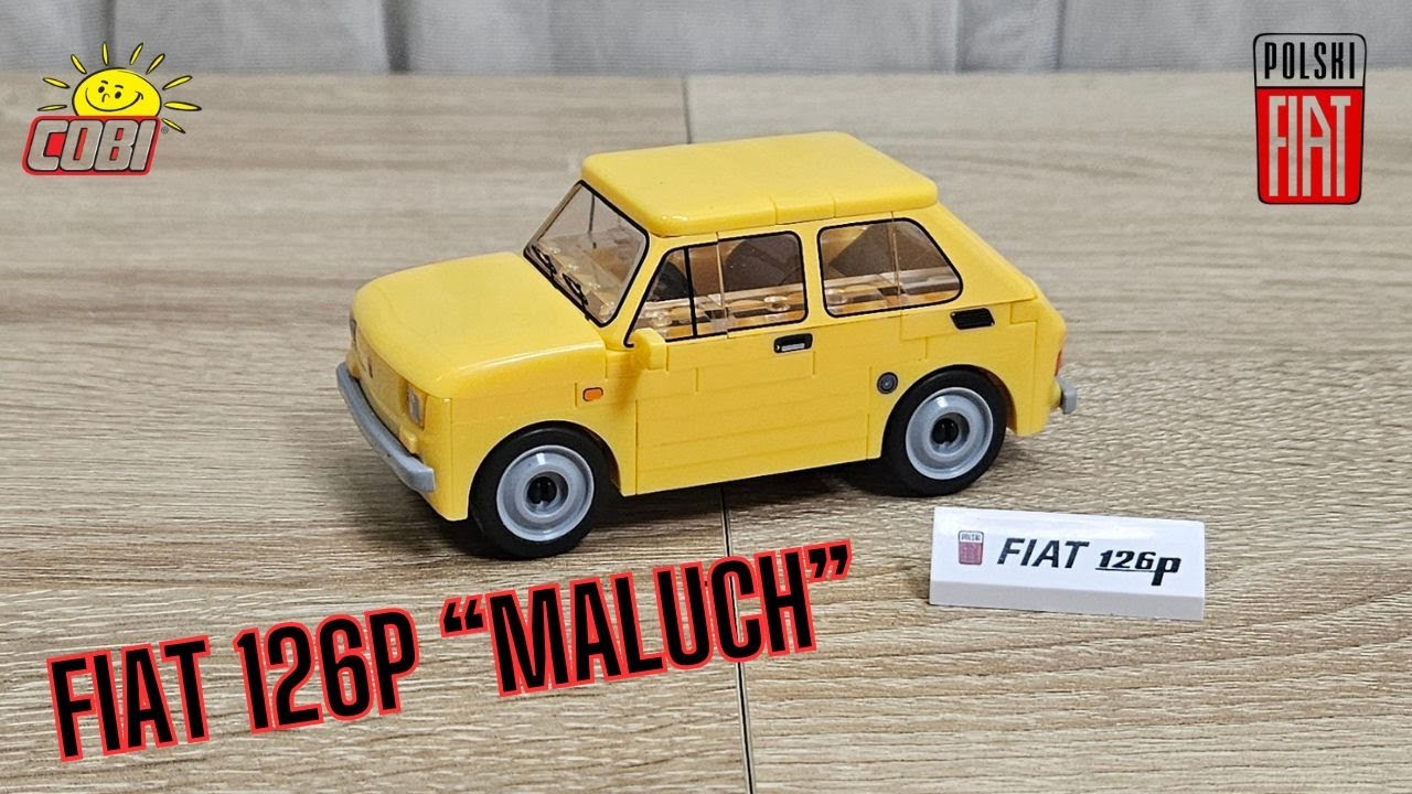 Fiat 126p "Maluch" - Cobi Blocks 24530 🚗🇵🇱
