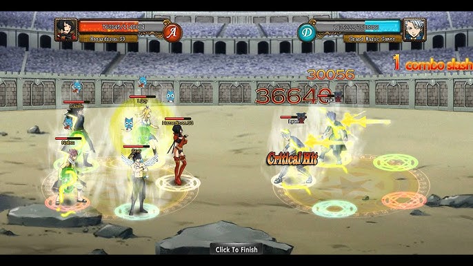 Fairy Tail Online Gameplay - Browser Game MMORPG 