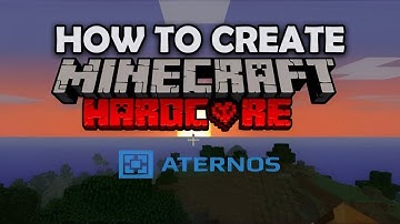 HOW TO CREATE MINECRAFT HARDCORE SERVER IN ATERNOS 2024 TLAUNCHER