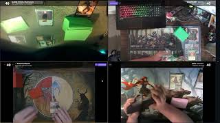 MTG Bracket 2 Commander Gameplay: 12th Doctor/Clara v Dina v Eladamri v Traft and Rem