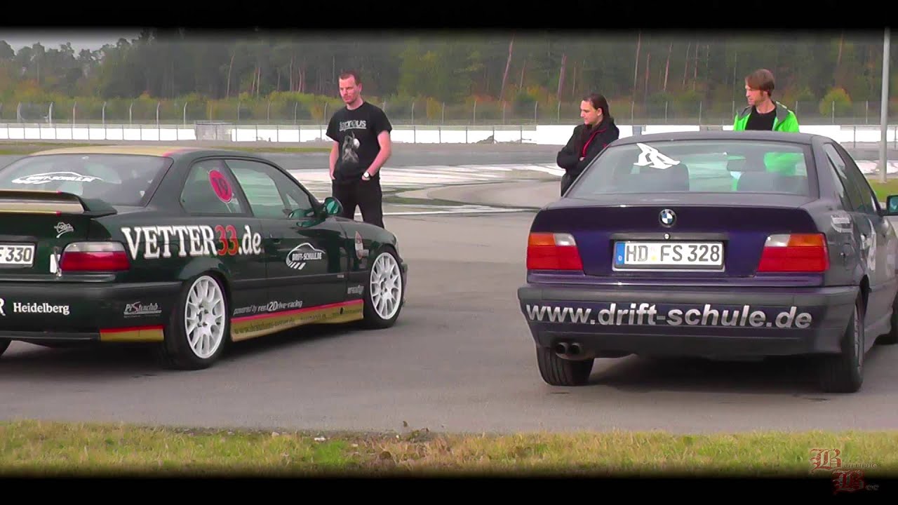 BMW E36 Drift Onboard Hockenheimring Driftschule