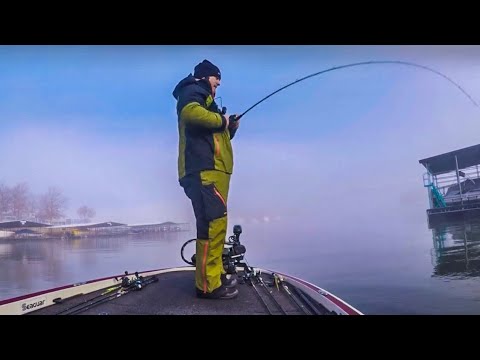 Lake of the Ozarks Early March Bass Fishing