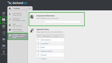 Implementing Geographic Restrictions in Backendless