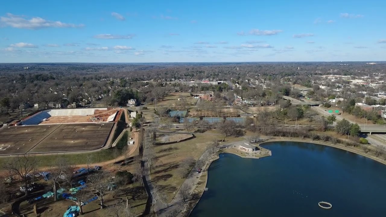 Byrd Park - Richmond VA - DJI mini 4k