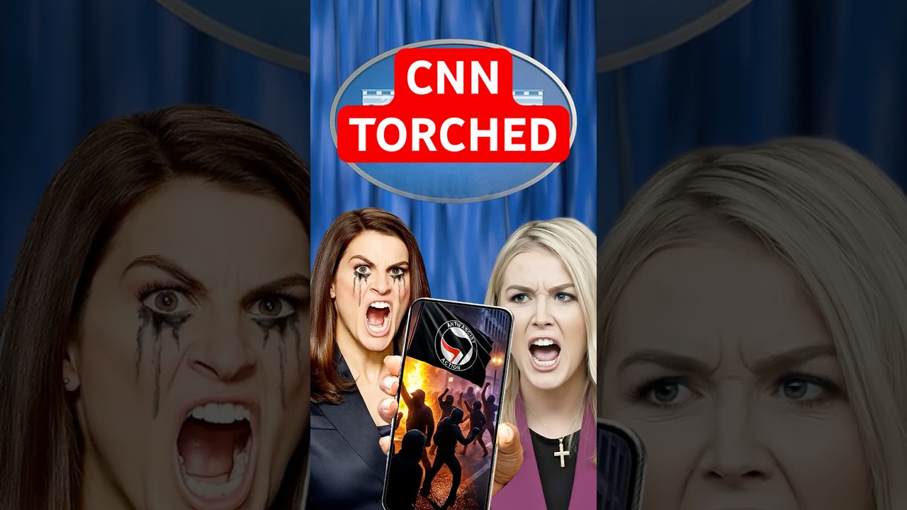 Karoline Leavitt SCORCHES CNN Reporter Live from White House Podium, Briefing Room GASPS: 'You Lie…'