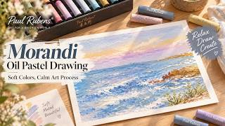 Morandi Oil Pastel Drawing with Paul Rubens | Muted Color Art Process screenshot 5
