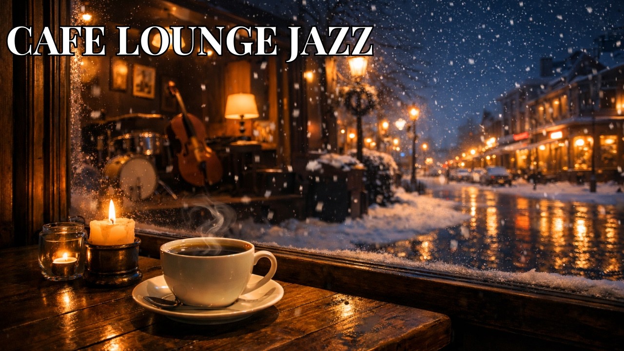 Smooth Jazz Coffee Shop Ambience Relaxing Lounge Music for Work - YouTube